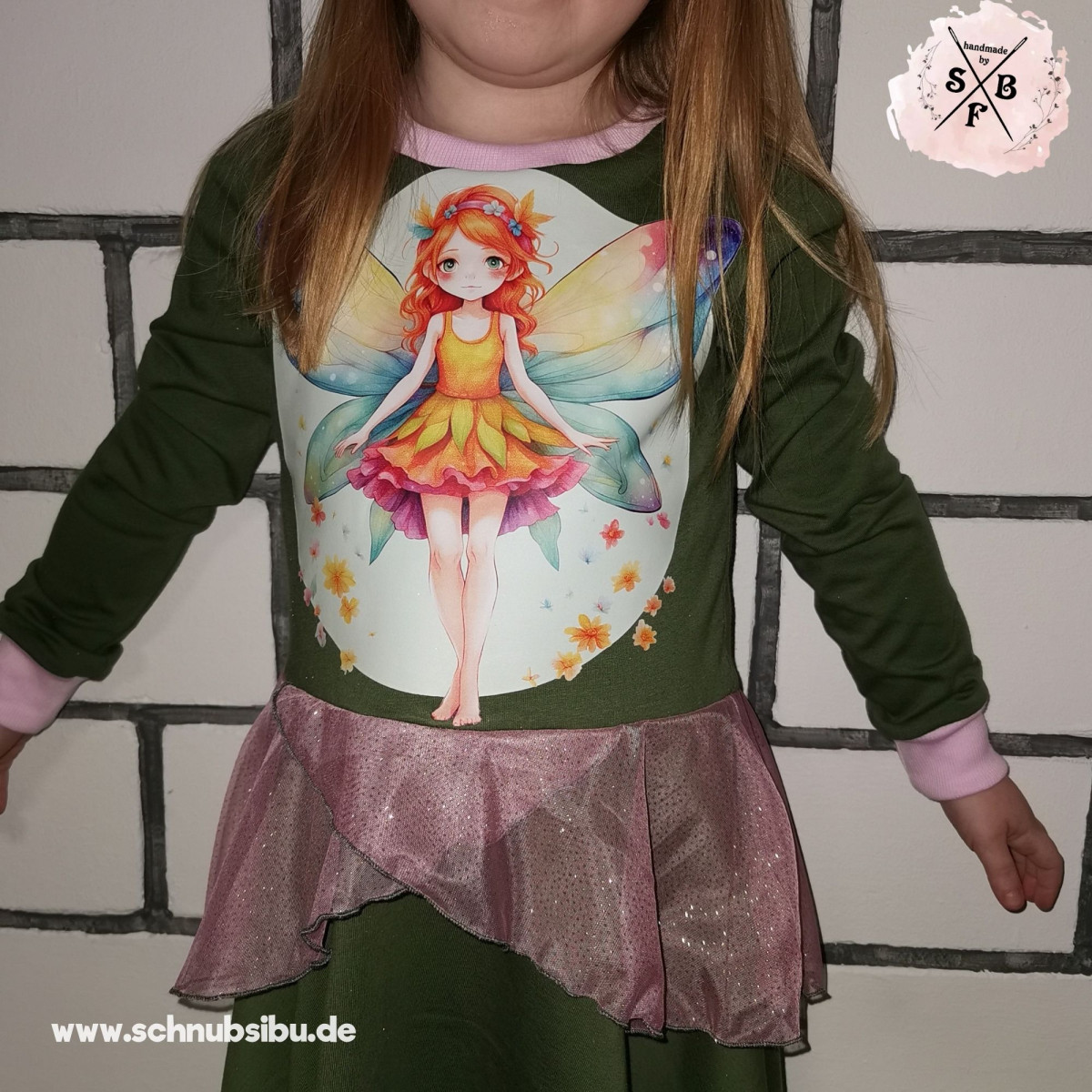 Bügelbild Kleine Fee